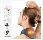 Masajeador Térmico Cuello Vibración USB