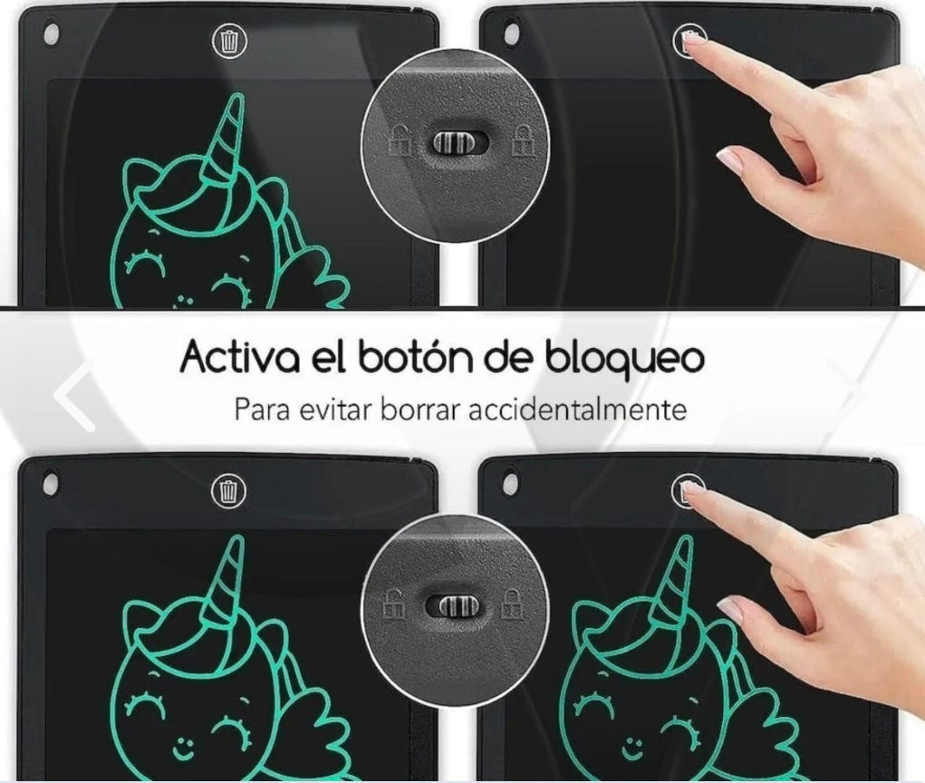 Pizarra Mágica Lcd Para Niños 8.5 In